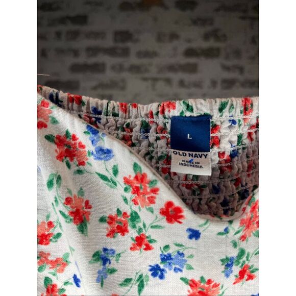 Old navy | women cotton floral dress with pockets - Picture 2 of 8